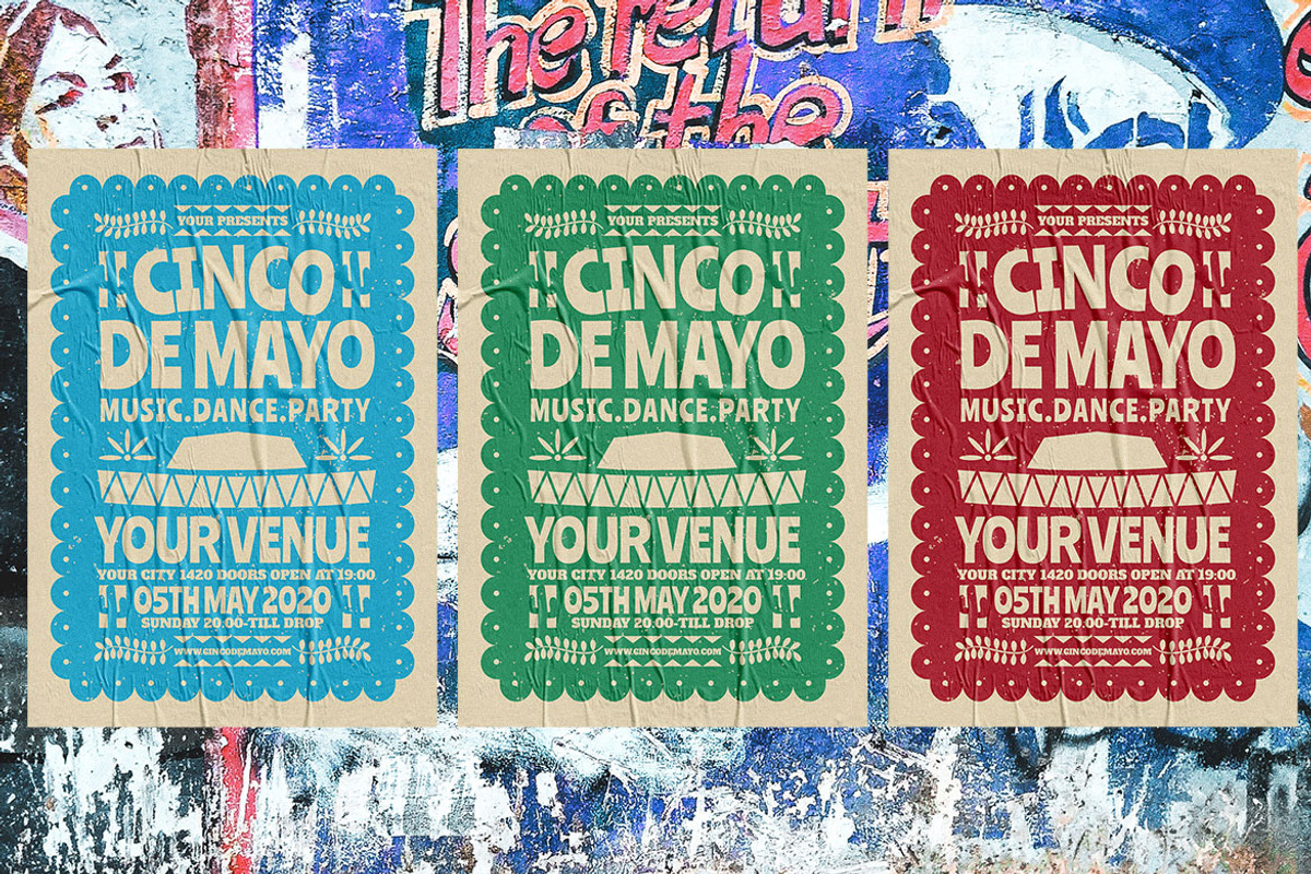Cinco De Mayo Festival, a Flyer Template by Aiyari Graphic (Photo 3 of 3)