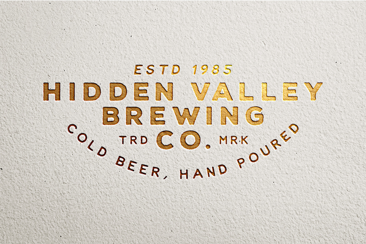 Vintage Logo Templates (+2 Fonts), a Branding & Logo Template by RyanBowlesDesign (Photo 8 of 10)