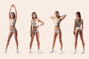 9 Mockups Woman Underwear. Top and P, a Product Mockup by PSD Market (Thumbnail 15 of 15)