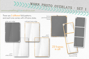 Worn Photo Overlays - Set 1