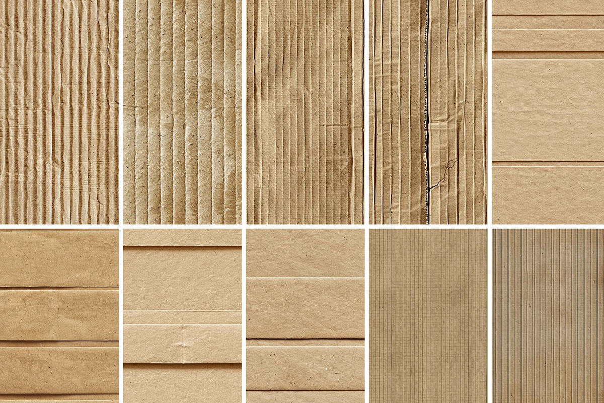 Cardboard Seamless Texture, Brown, a Pattern Graphic by BrushstrokeArtGB (Photo 6 of 11)