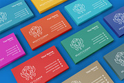 Business Card Mockups - 10 Views, an Advertising Mockup by Illusiongraphic (Thumbnail 3 of 24)