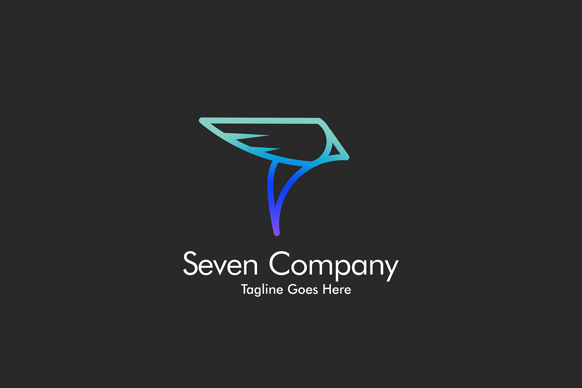 Seven Company Logo, a Branding & Logo Template by Maxim apperian (Photo 2 of 2)