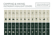 Camping & Hiking instagram covers, an Icon by the cabin supply co (Thumbnail 2 of 4)