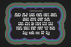 Deep Dope - Psychedelic Liquid Font