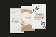 Minimal Instagram Quotes Collection, a Social Media Template by Palm Creatives (Thumbnail 4 of 7)