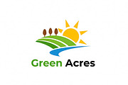 Green Acres Logo, a Branding & Logo Template by Logocreative (Thumbnail 1 of 2)