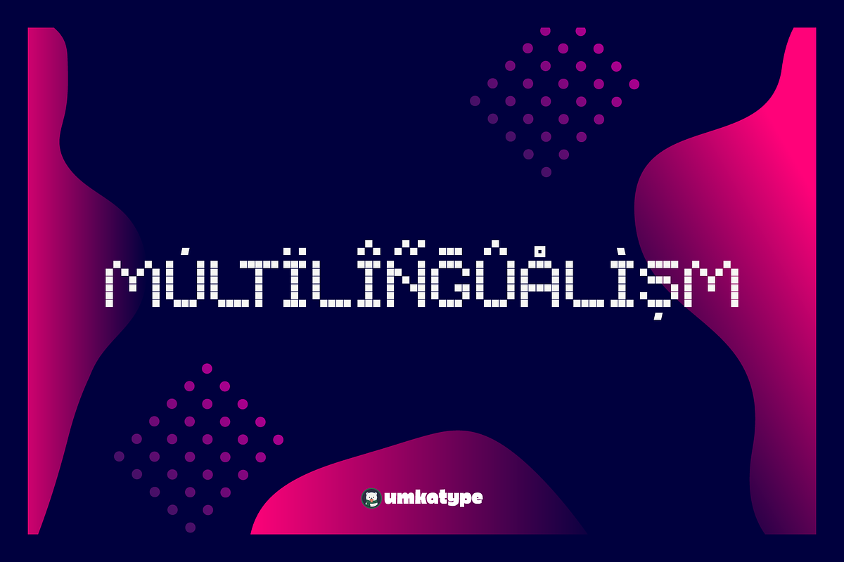 Punto Pixel Game Font, a Font by alpercakici (Photo 8 of 9)