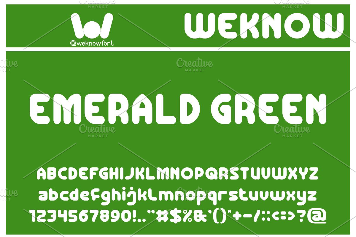 Graphic Research font, a Sans Serif Font by weknow (Photo 2 of 8)