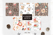 Christmas cats Collection, a Graphic by Nafanya (Thumbnail 6 of 11)