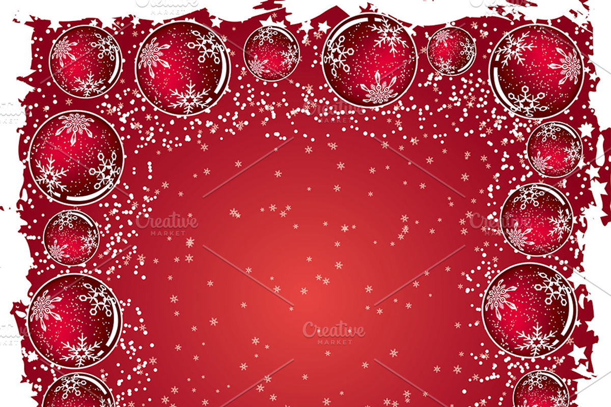 Christmas and New Year Backgrounds, a Decorative Illustration by TAlex (Photo 7 of 7)