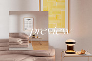 Interior Frame Mockup Set SAM, a Household Mockup by Bonumo (Thumbnail 5 of 13)