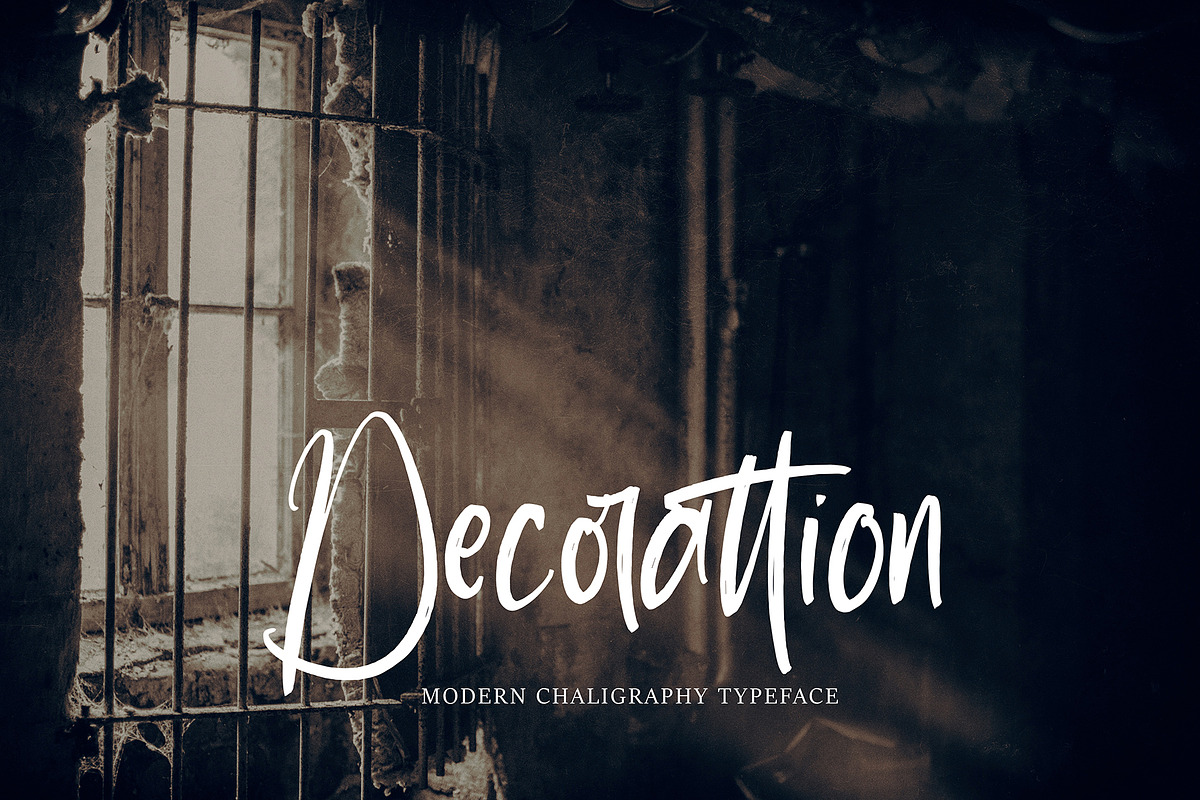 Hirline Ghost, a Script Font by pineungtype (Photo 8 of 9)