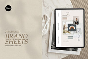 Brand Sheets Collection for Canva, a Brochure Template by Imagination Area (Thumbnail 1 of 10)