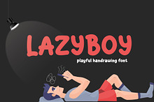 Lazyboy - Playful Handwitting Font