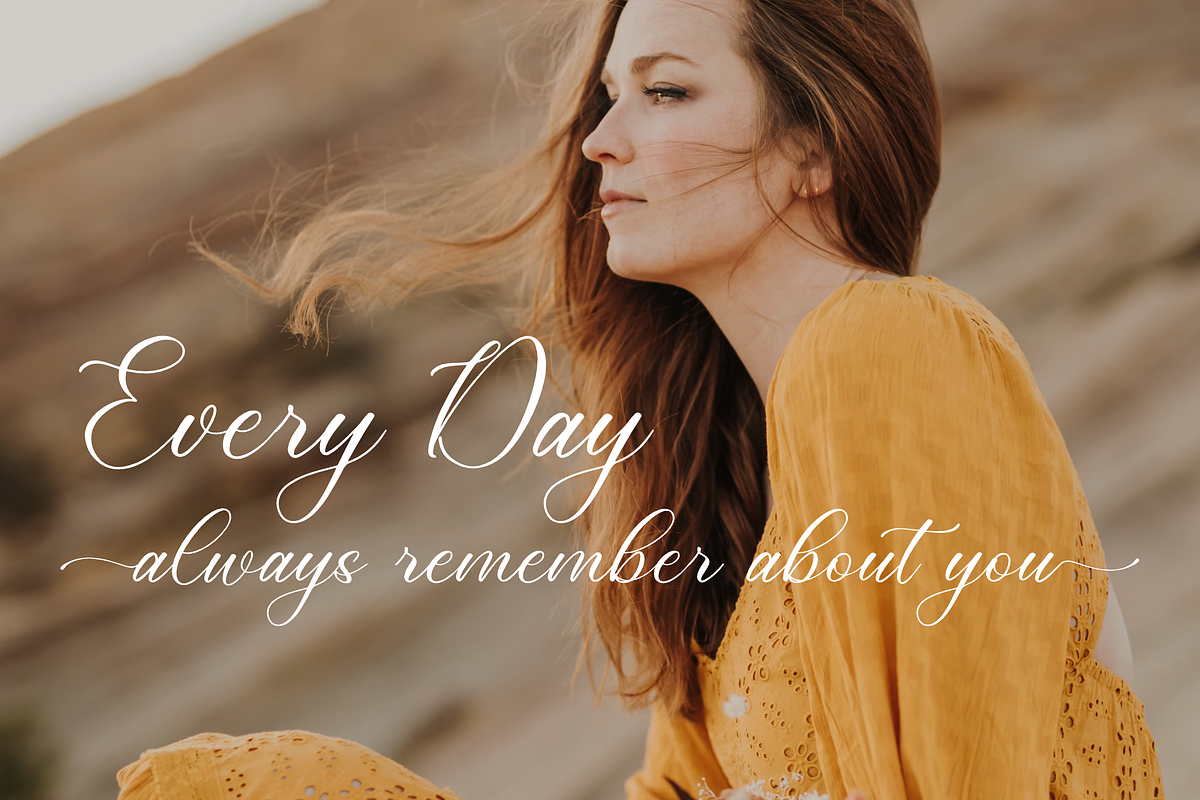 Cathylise Janetson Script Font, a Script Font by Storytype Studio (Photo 9 of 16)