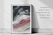PINK AND GREY ABSTRACT ART, an Illustration by identity.ART (Thumbnail 2 of 6)