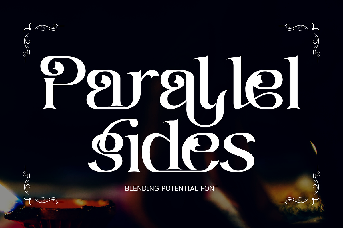 Blending Potential - Elegant Font, a Serif Font by 177Studio