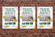 Geometric Travel Agency Flyer, a Flyer Template by Aiyari Graphic (Thumbnail 3 of 3)