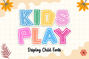 Drawing - Kids Font Types, a Font by KiddoGlyphs Studio (Thumbnail 2 of 3)