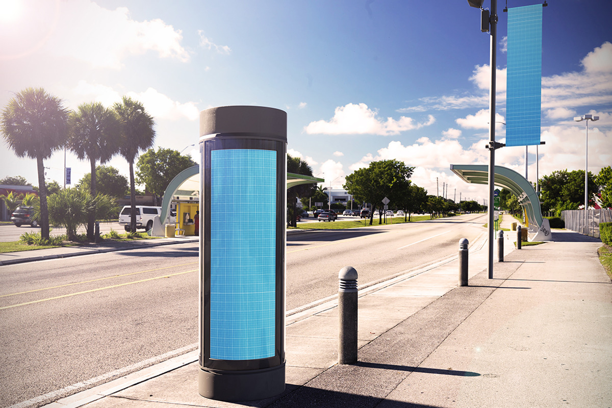 Urban Poster Mockup, a Print Template by MahmoudRafik (Photo 2 of 12)