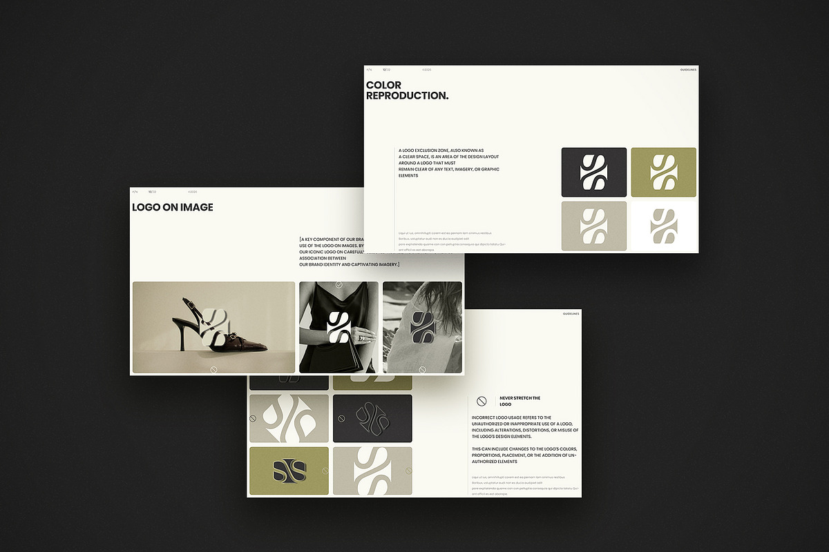 Brand Guidelines Presentation Design, a Presentation Template by Studio Monova (Photo 11 of 22)