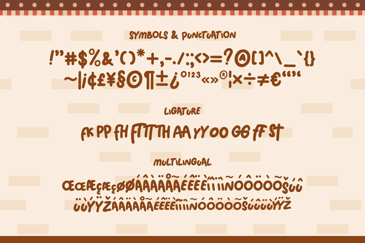 Bakery Home - Funny Font, a Handwritten Font by Typefactoryco (Photo 3 of 8)