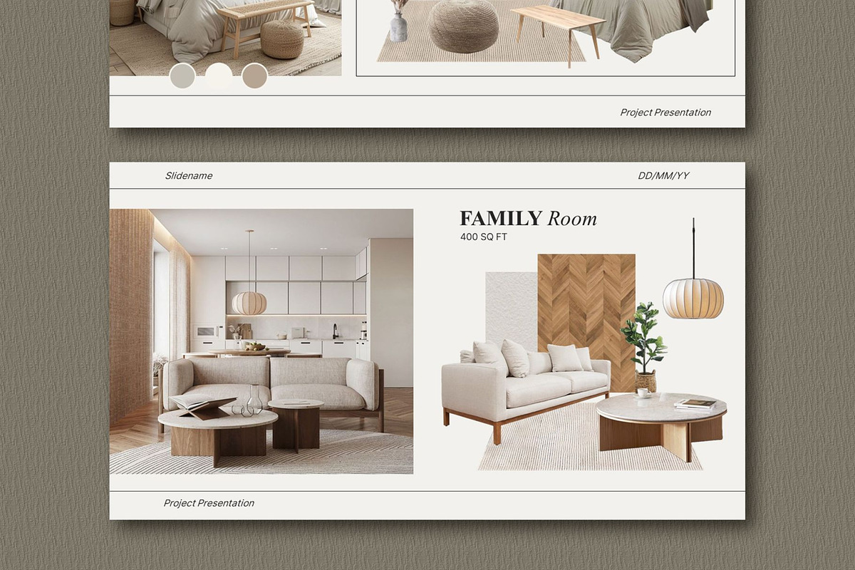 Interior Design Presentation Templat, a Presentation Template by SKY CREATION (Photo 3 of 7)
