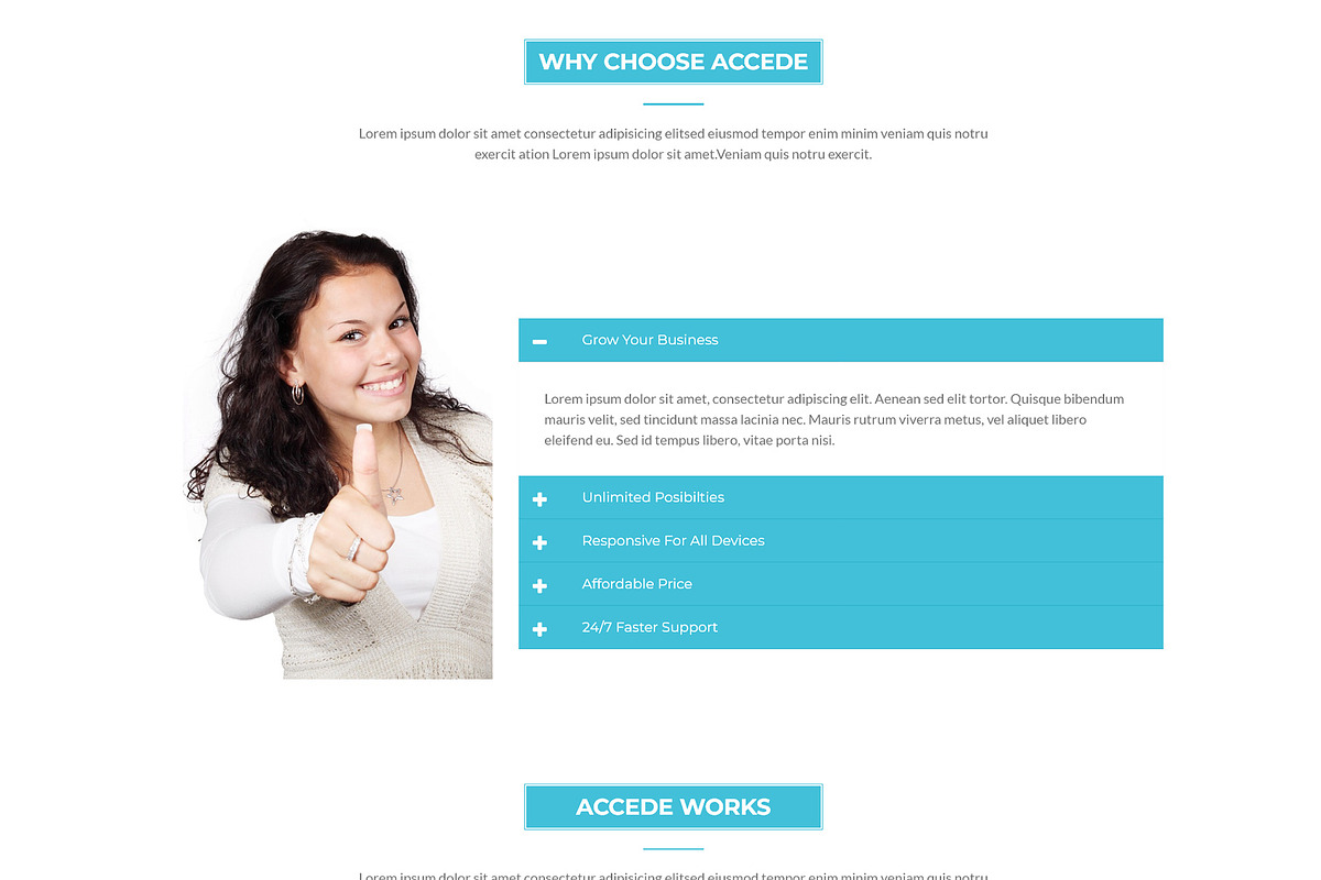Accede - Agency WordPress Theme, a WordPress Template by Themesvila (Photo 4 of 7)
