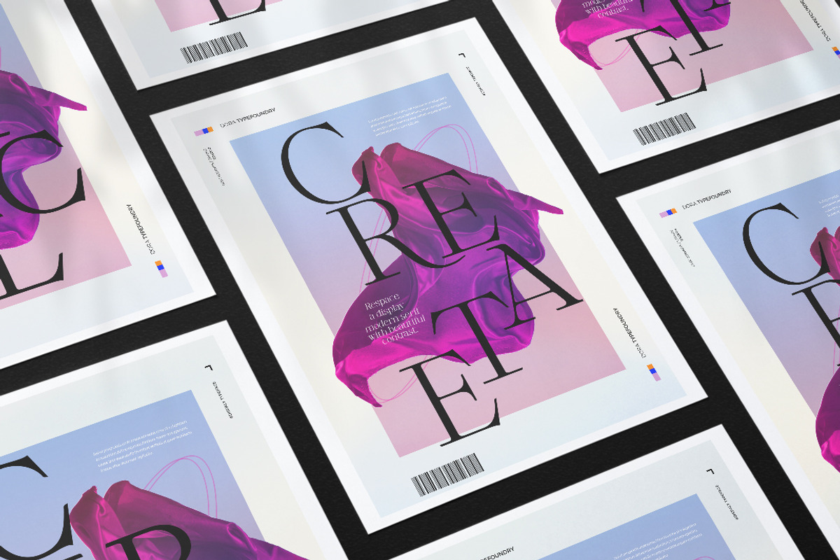 Respace, a Serif Font by Dora Typefoundry (Photo 4 of 21)
