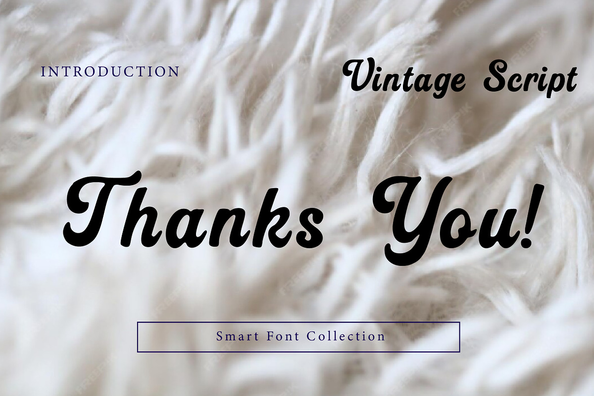 Vintage script, a Script Font by Wow Magic (Photo 3 of 3)
