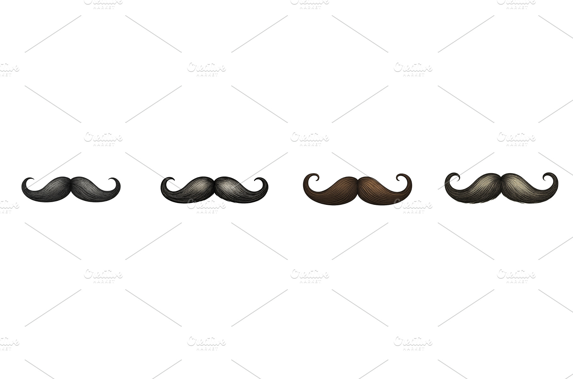 Different styles of mustaches, an Arts & Entertainment Photo by ZinetroN