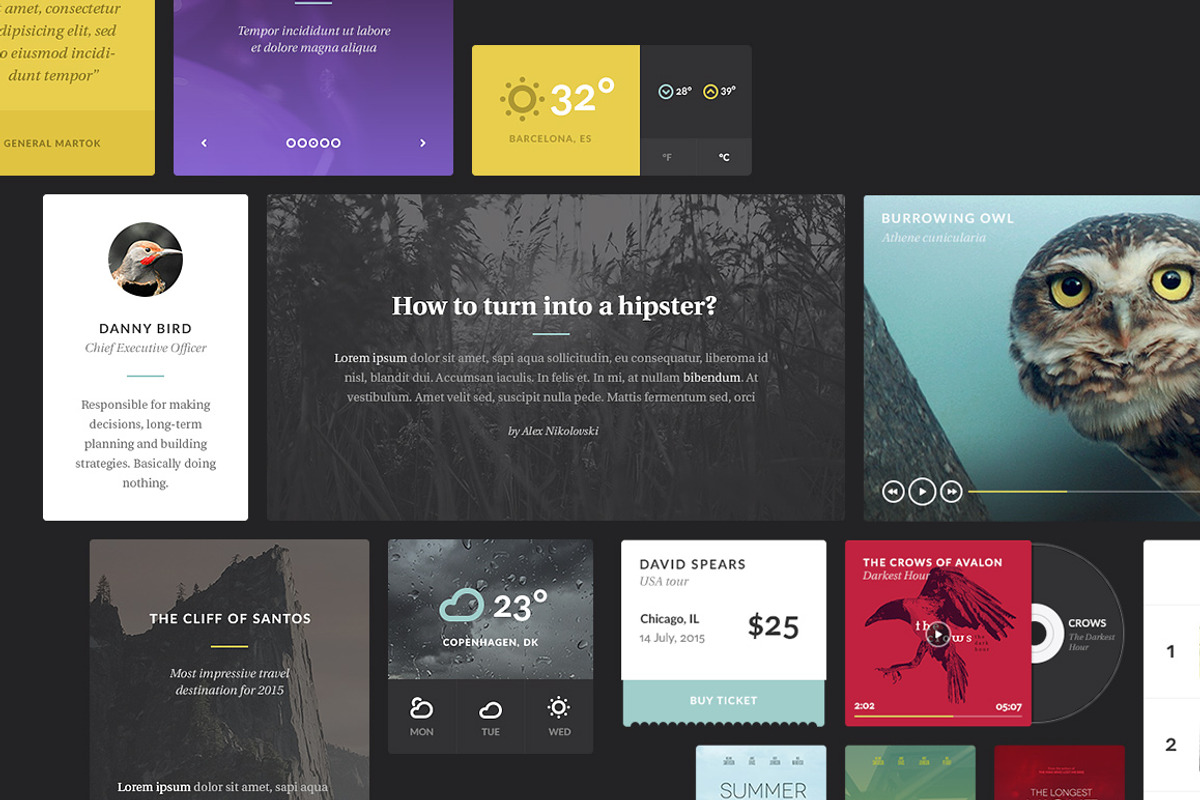 Aves UI Kit, an UI Kit Template by erigon (Photo 2 of 4)
