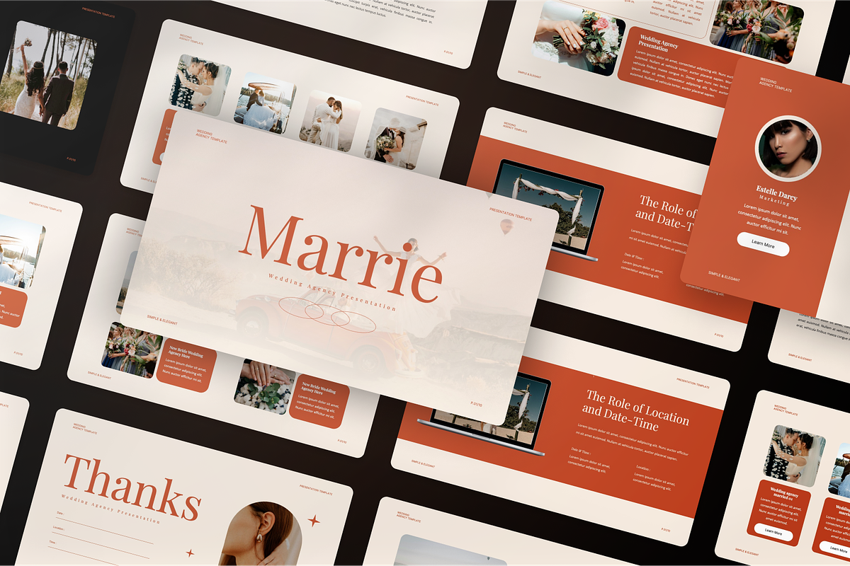 Wedding Presentation Google Slide, a Presentation Template by SquidPixey (Photo 7 of 7)