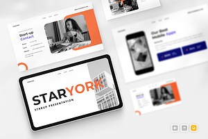 Startup Presentation Google Slide, a Presentation Template by Annora Studio
