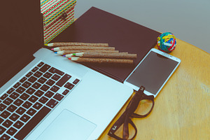 Clean and modern workstation