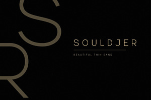 Souldjer - Modern Sans