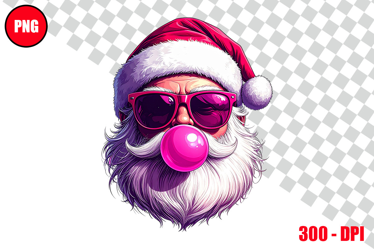 Christmas Santa with Blowing Bundle, a Decorative Illustration by taramija (Photo 12 of 26)