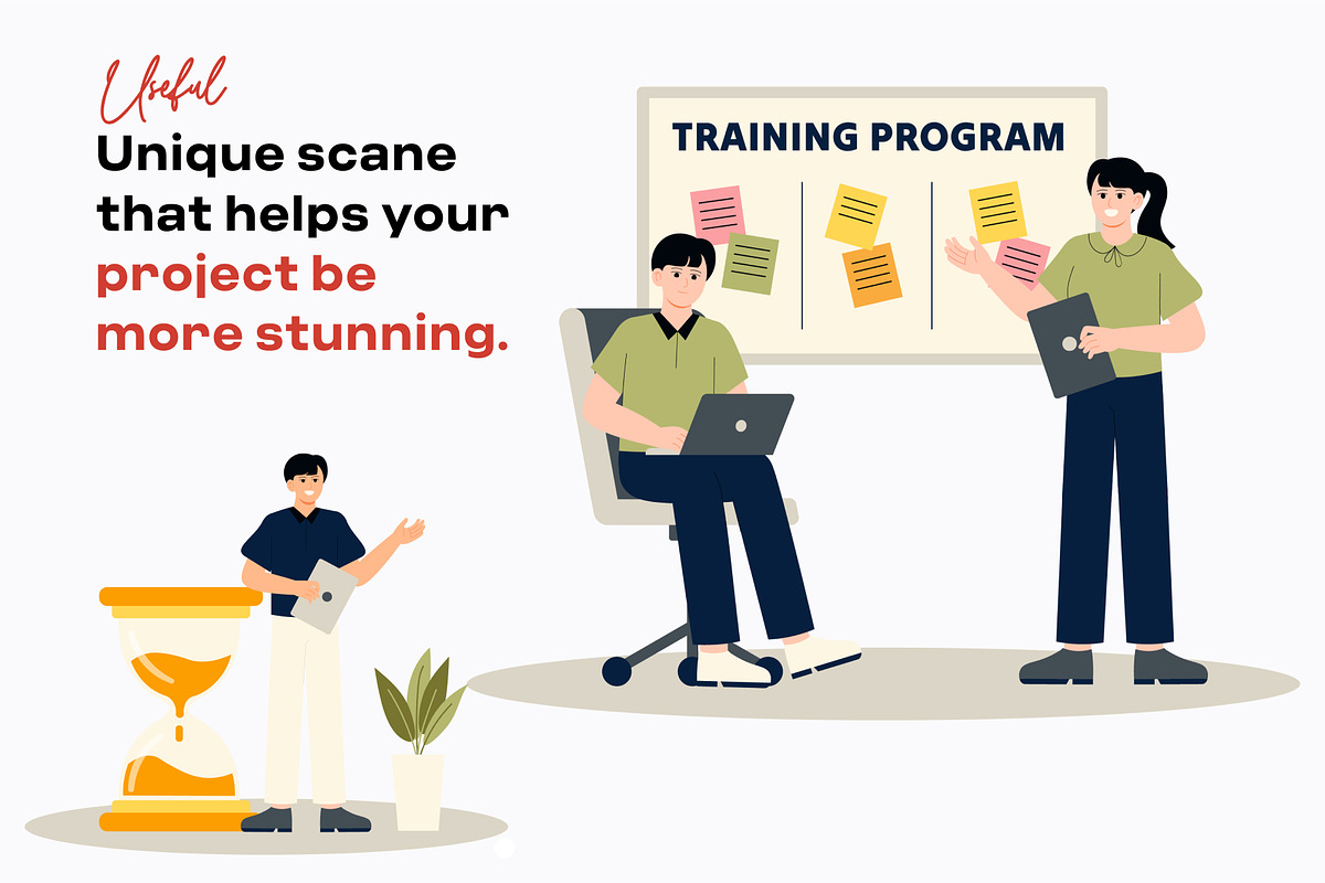 Business 2D Illustration, an Illustration by orenjidesign (Photo 3 of 8)