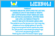 Intergalactic font, a Sans Serif Font by weknow (Thumbnail 6 of 8)