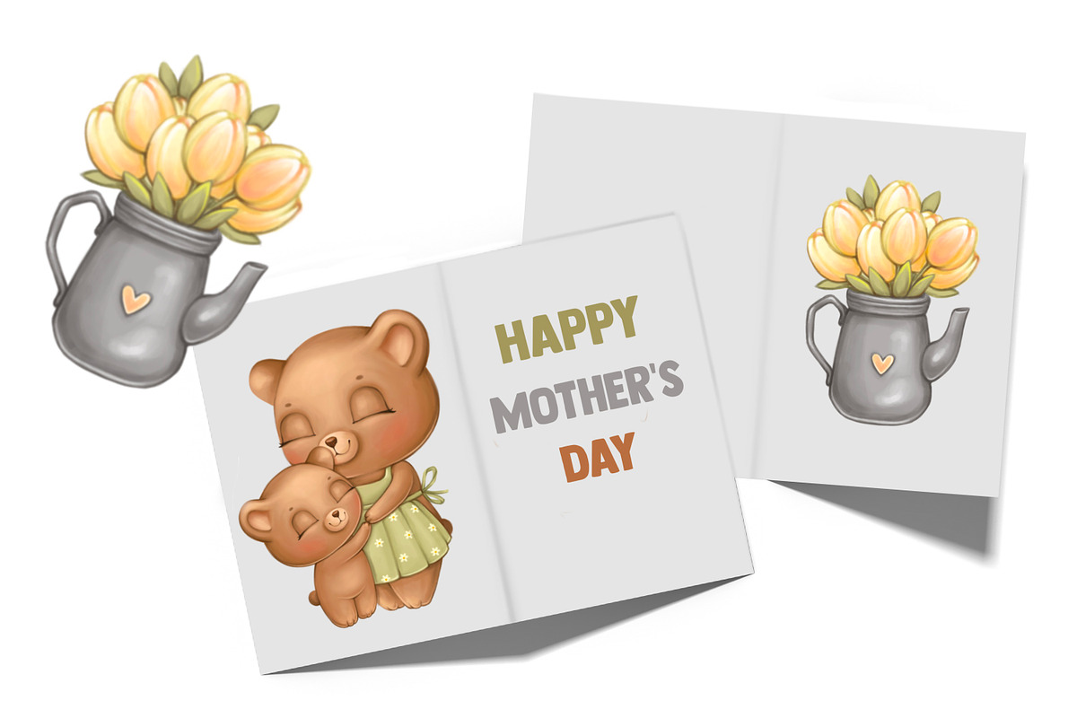 Happy Mother’s Day, an Animal Illustration by designs.svkl (Photo 3 of 4)