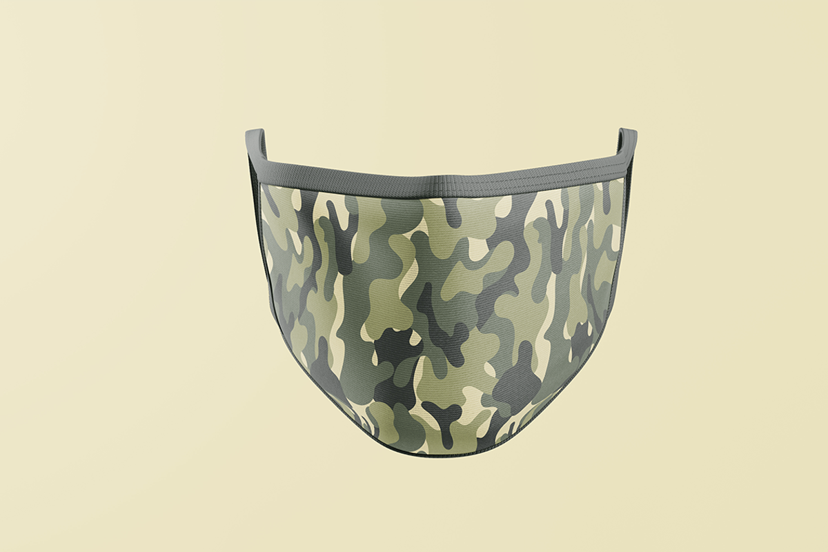 Face Mask Mockup, a Mask Mockup by AnagramDesign (Photo 8 of 10)