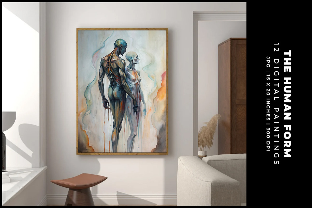 The Human Form, a Decorative Illustration by Digital Art Creations (Photo 5 of 6)