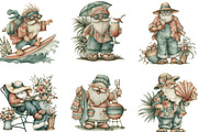 Whimsical Summer Grandpa Clipart, an Illustration by Designking (Thumbnail 4 of 5)
