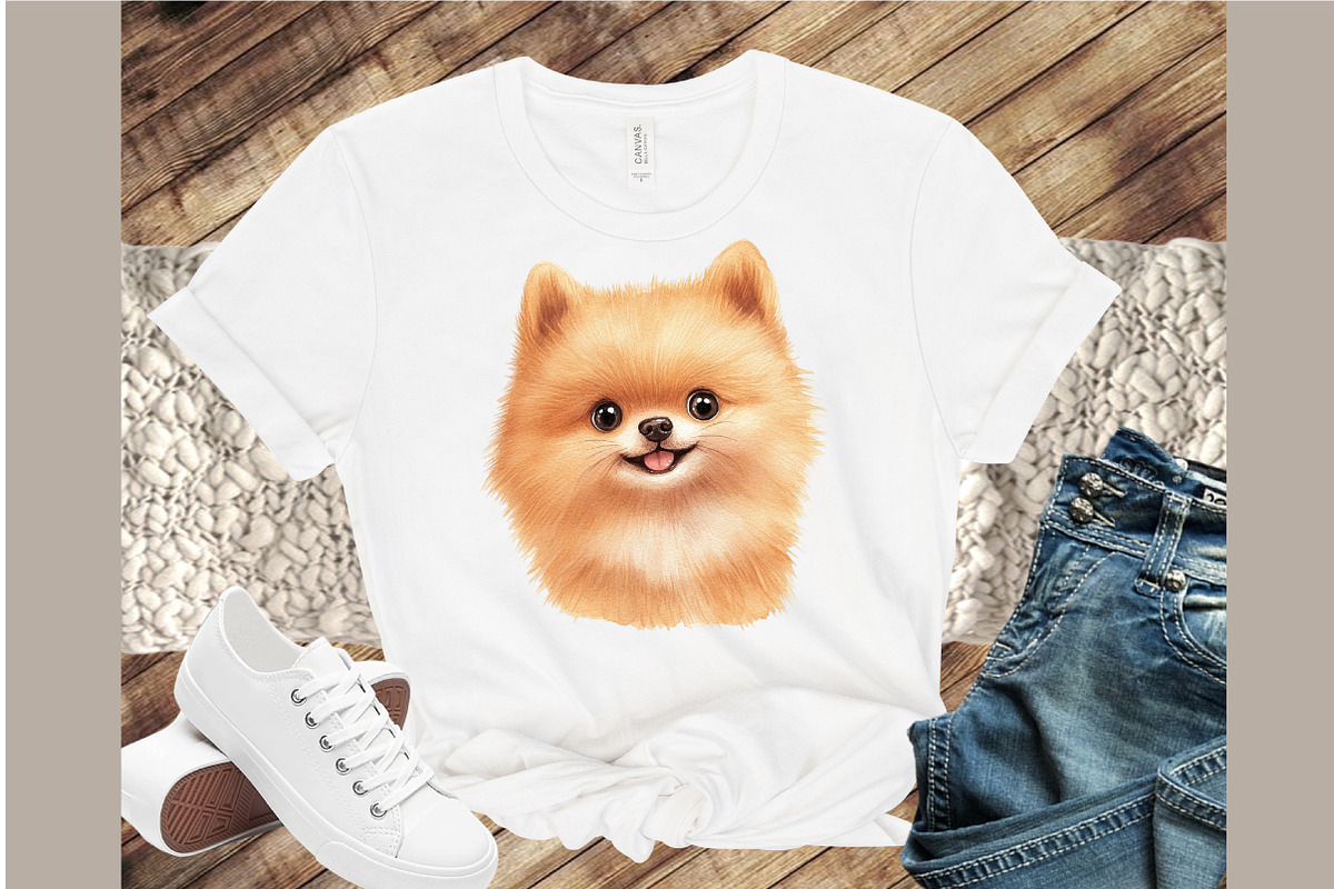 Cute Dog Clipart Baby Dog Png, an Illustration by Sublimation Artist (Photo 4 of 6)
