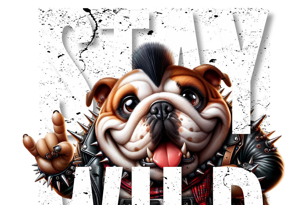 Stay Wild PNG T-Shirt Graphic, an Animal Illustration by DoubleTwists (Photo 1 of 5)