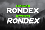 Rondex Display Font, a Font by Artonix (Thumbnail 2 of 6)