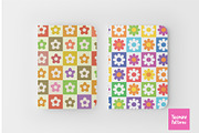 Checkered Flowers Patterns Volume 2, a Pattern Graphic by Yasmine Patterns (Thumbnail 4 of 10)