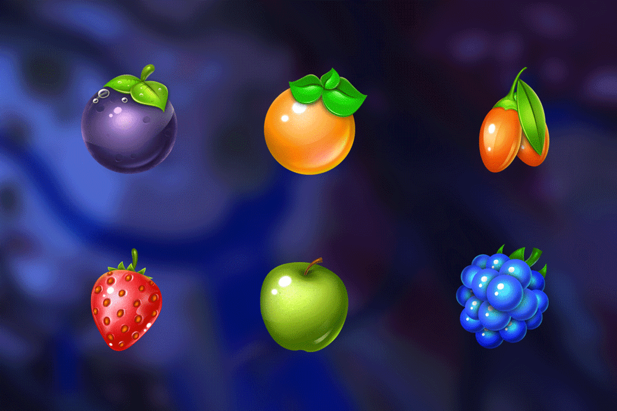 Set of Colorful Fruits, an Object Graphic by JUBO (Photo 5 of 5)