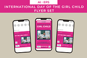 Girl Child Flyer Set Design, a Flyer Template by Lakhan1998 (Thumbnail 2 of 2)